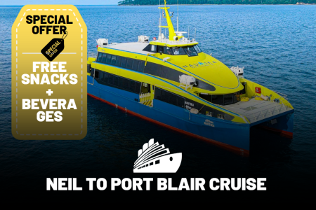 Neil to Port Blair Cruise Ticket | Luxury Class | BTA5012